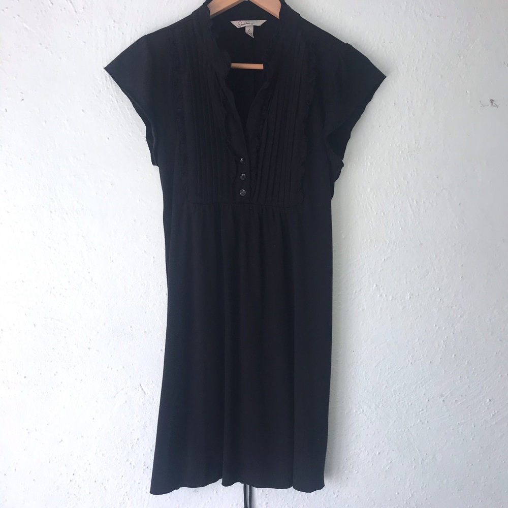 Black Tie Waist Dress